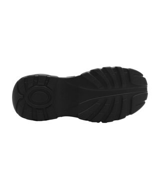 WEGO 【MLサイズ展開】ハイカットベルト厚底スニーカー ブラック