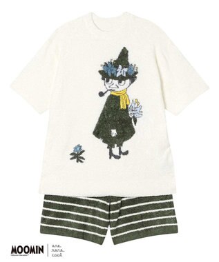 une nana cool 【MOOMIN * une nana cool 】プルオーバー&パンツセット GR