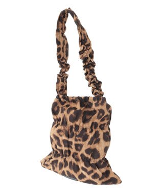 YECCA VECCA 【CONTROL FREAK】ギャザー2WAYバッグ Leopard