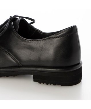 ing <ing>【サスティナブル】ボリュームソールレースアップシューズ ブラック