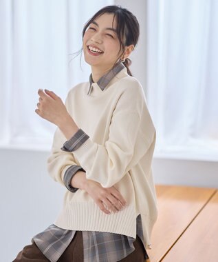 ANY L 【新色追加】ハイネックデイリーニット