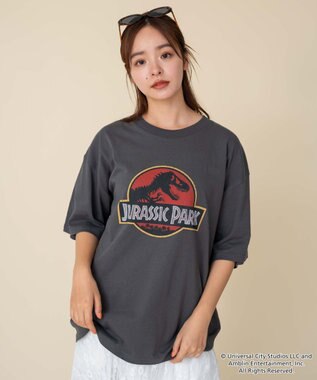 WEGO 【ユニセックス着用ITEM/SMLサイズ展開】JURASSIC　PARKグラフィックT（S） 柄2