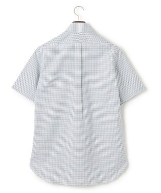 J.PRESS MEN 【WEB・一部店舗限定】タッタソール 半袖シャツ/B.D ターコイズブルー系3