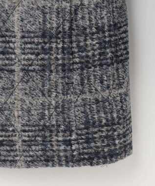 JOSEPH ABBOUD 【ストレッチ/イタリア素材/軽量】 イタリア素材使用・スライバーチェックジャケット ライトグレー系4