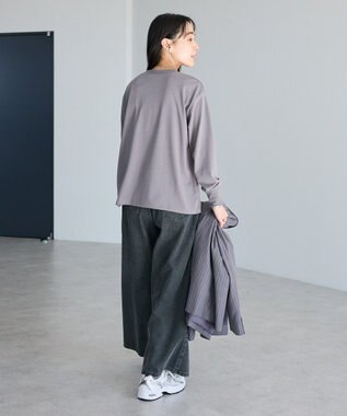 CRAFT STANDARD BOUTIQUE アートライクプリントロンTee Gray