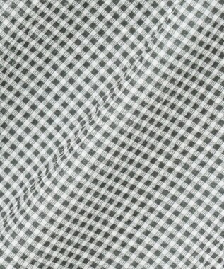 23区GOLF 【WOMEN】【撥水】ギンガムサッカー テーパードパンツ グレー系3