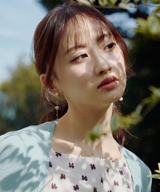 TOCCA PEARL STATION EARRINGS 淡水バロックパール イヤリング