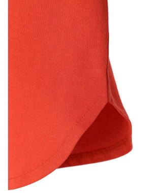 earth music&ecology ラウンドヘムルーズＴ（汗じみ防止） Red