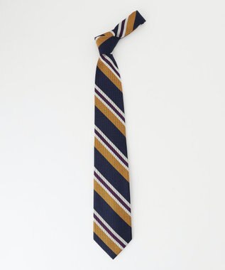 J.PRESS MEN 【STRUCTURE MIX COLLECTION】ストラクチャーミックス ネクタイ ネイビー系2