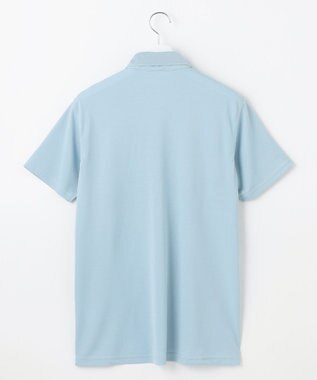 23区GOLF 【MEN】カラバリ豊富な半袖ポロシャツ サックスブルー系
