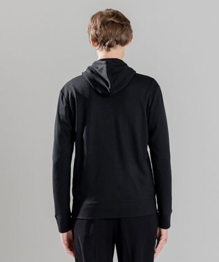 JOSEPH HOMME FINE WOOL PONTI HOODIE ブラック系
