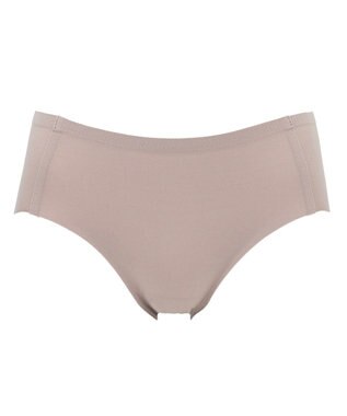 BRADELIS New York 【BRADELIS FIT】シームレスビキニ 360度方向によく伸びてフィット感抜群 ダークグレージュ