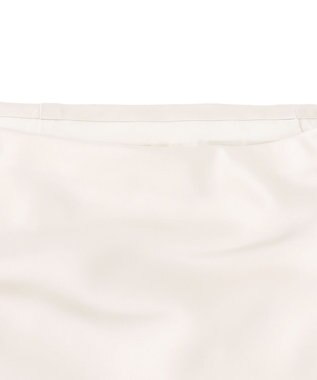 UNFILO 【新色・新サイズ登場！】サテン ナロースカート エクリュ