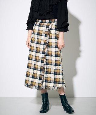 ラメチェックプリーツスカート / GRACE CONTINENTAL | ファッション 