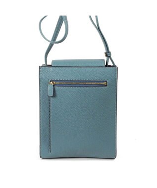 PELLE BORSA 縦ポシェット Reinette レネット 4740 ブルーグレー