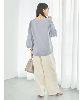 earth music&ecology マジョリカプリーツプルオーバー Sax