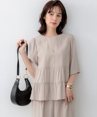 組曲 【加藤ローサさん着用】キャットショルダー バッグ ブラック系