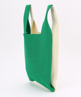 ICB ニットマルシェバッグ グリーン系