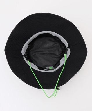 PW CIRCULUS 【耐水圧11000mm  / レイン対応】【UNISEX】NEW！レイン バケットハット  ゴルフ ブラック系