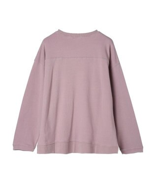 CRAFT STANDARD BOUTIQUE ミニ裏毛パウダー加工ＰＴ　Ｐ／Ｏ　Ｌ／Ｓ Lavender