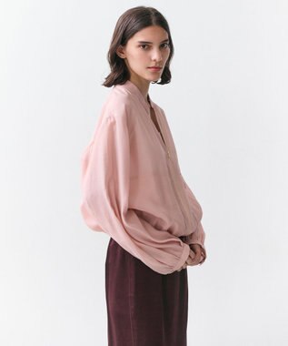 BEIGE， SERAPHIN / ライトシアーギャザー ブルゾン Nude