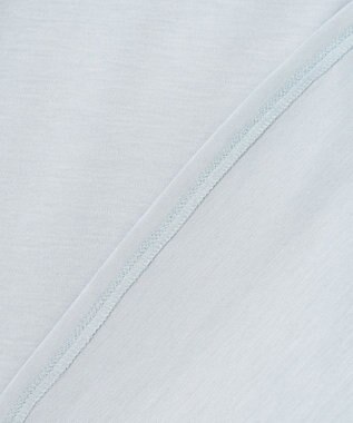 BEIGE， 【WEB限定】AUBIN / バイカラートップス Sax × White