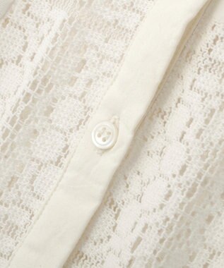 AMERICAN HOLIC レースパッチワークシャツ Off White