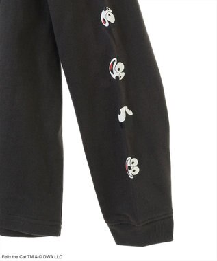 Green Parks ■ＦＥＬＩＸ　袖フェイスｐｔ　ロンＴＥＥ Charcoal Gray