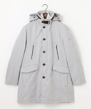 JOSEPH ABBOUD 【3WAY/撥水/INフード/ダウンライナー付】 3WAY高機能ダウンコートインターレースメモリーダウン ライトグレー系