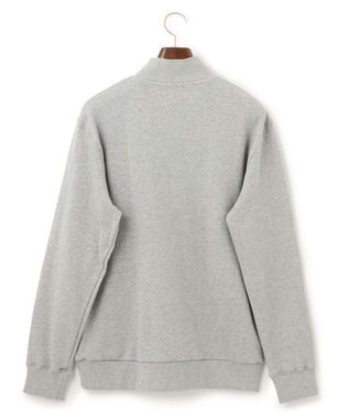 J.PRESS MEN 【WEB限定】J刺繍ハーフジップスウェット ライトグレー系