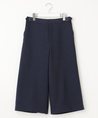 J.PRESS LADIES S 【WEB限定カラーあり・洗える】ツムギート flannel キュロット パンツ ネイビー系