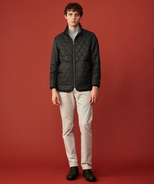 JOSEPH ABBOUD 【洗える・速乾/ストレッチ/フリースタッチ】ソフトコール パンツ ライトグレー系