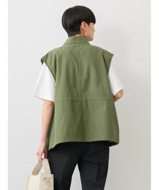 AMERICAN HOLIC ミリタリーアウトポケットベスト Khaki