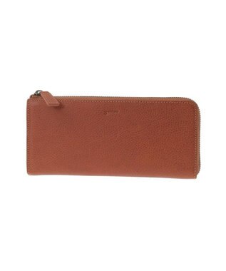 genten ミネルヴァ2 Lファスナー長財布 チャ