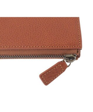 genten ミネルヴァ2 Lファスナー長財布 チャ