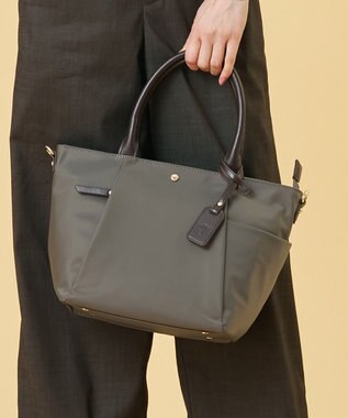 J.PRESS LADIES 【新色登場・WEB限定・2way】ナイロン Midium トート バッグ