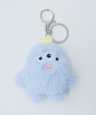 WEGO アンテナモンスターぬいぐるみキーホルダー ブルー