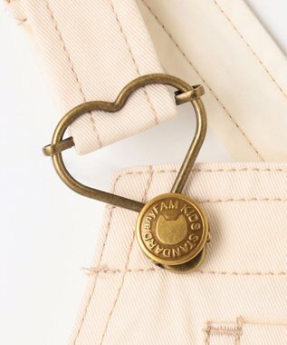 ANY KIDS チュール付き ジャンパースカート エクリュ