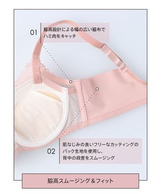 une nana cool さあわたし レース 脇高ブラジャー TU