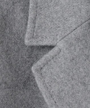 ICB ウールライトメルトン チェスターコート ミディアムグレー系