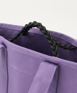 united bamboo ベーシックキャンバストート(大サイズ) パープル系