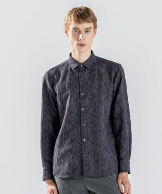 【新素材】テクノスラブジャガード 　レギュラーカラーシャツ