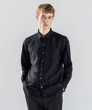 JOSEPH HOMME 【新素材】テクノスラブジャガード 　レギュラーカラーシャツ