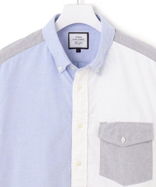 J.PRESS YORK STREET 【UNISEX】オックス起毛 シャツ/B.D. ネイビー系8