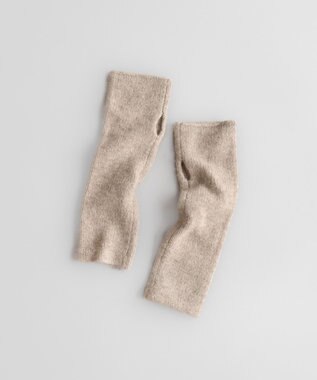 上質な素材と手仕事から生まれた優しいニット〉カシミヤ100%アーム