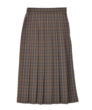 AMERICAN HOLIC T/Rタータンチェックプリーツスカート Brown
