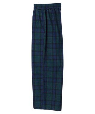 CRAFT STANDARD BOUTIQUE コーデュロイワイドイージーパンツ Check Navy