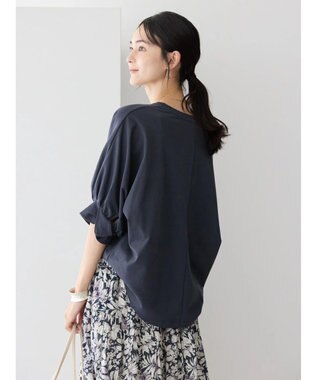 AMERICAN HOLIC 接触冷感ドルマンカットプルオーバー Charcoal Gray