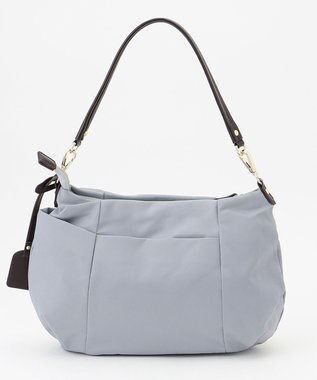 J.PRESS LADIES 【WEB限定カラーあり・2way】 ナイロン ショルダー バッグ ブルー系