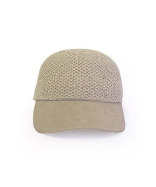 ATRENA 【日本製】つばスエードキャップ ベージュ